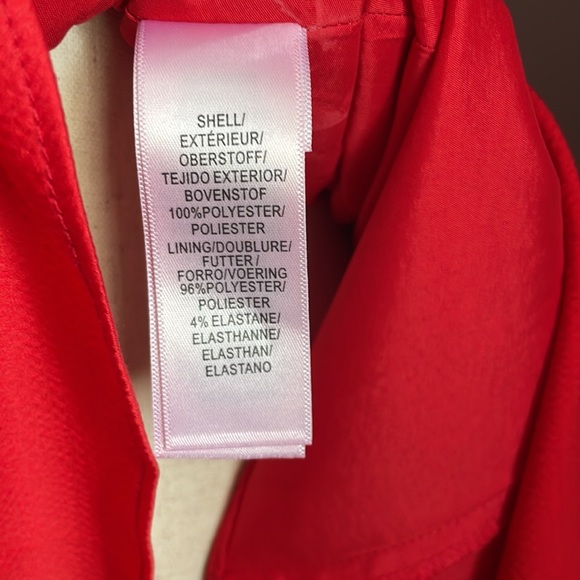 aidan by Aidan Mattox Red Cocktail Dress! High Low Women’s US sz 4 - Picture 13 of 13